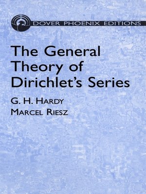 cover image of The General Theory of Dirichlet's Series